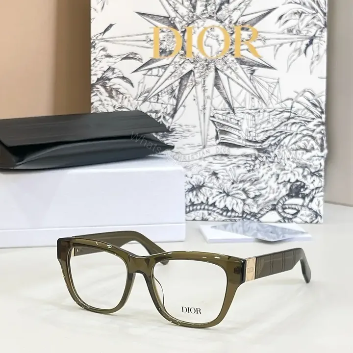 View 1 of Olive-Brown Premium Acetate Sunglasses: Bold Square, UV400, Durable