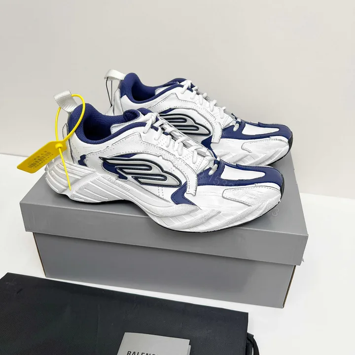 View 1 of Balenciaga 一比一男款流線運動鞋 白藍撞色 2025百搭新款