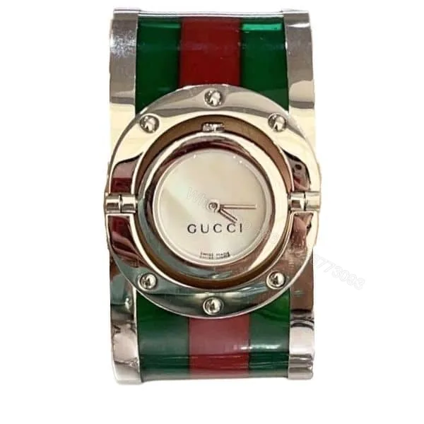 View 1 of Gucci 112 The Twirl White Dial 33Mm