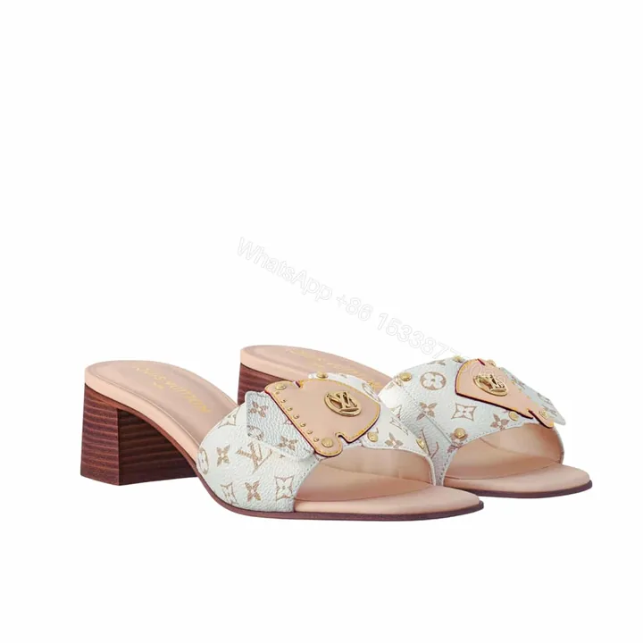 View 1 of LOUIS VUITTON LV FRAME MULE DUNE BEIGE 1AHMRN