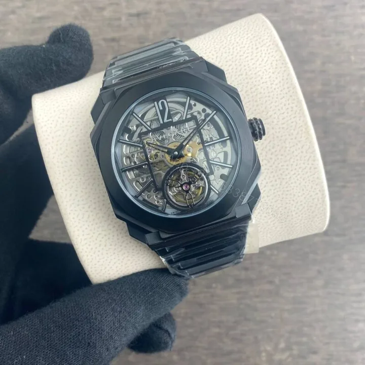 View 1 of Bvlgari Finissimo Skeleton Titanium 40mm Automatic