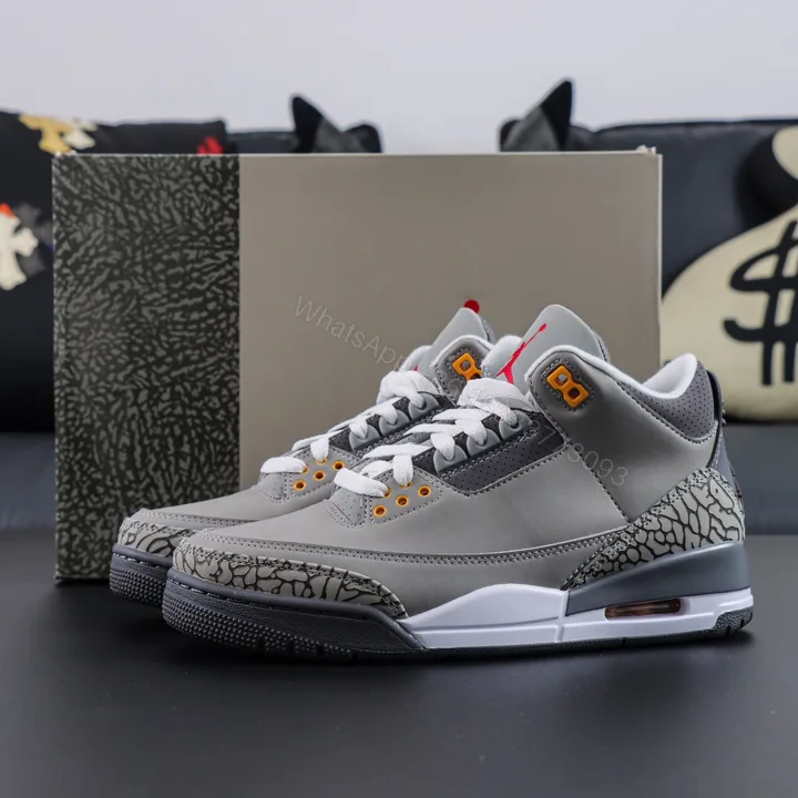 View 1 of Air Jordan 3 Retro “Cool Grey” Reps