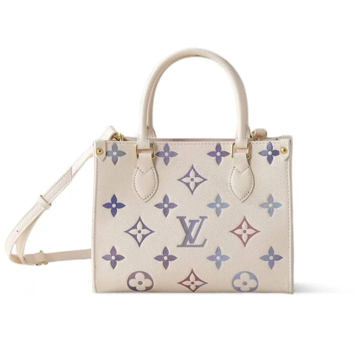 View 1 of Louis Vuitton Onthego PM Dream Cream 25Cm M25770