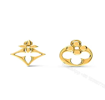 View 1 of LV FLOWERGRAM EARRINGS