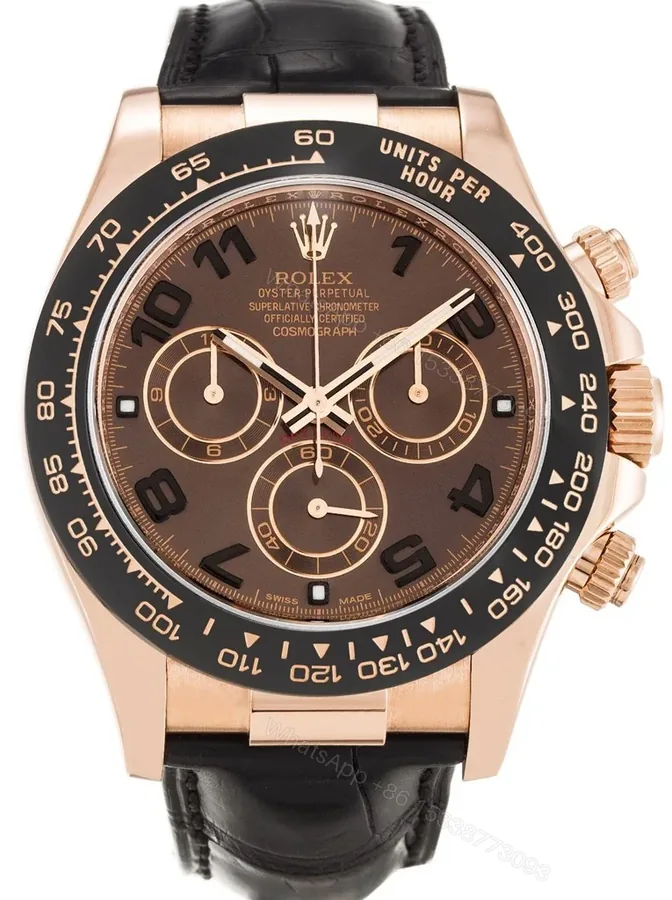 View 1 of Replica Rolex Daytona Chocolate Dial 116515LN