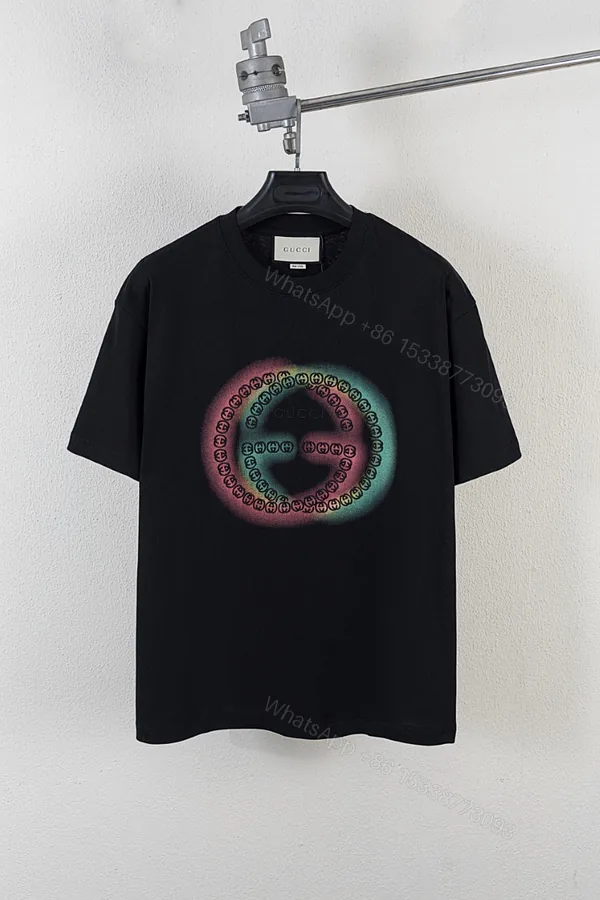 View 1 of Gucci 高仿男款圓領短袖 彩色G圖騰個性風格