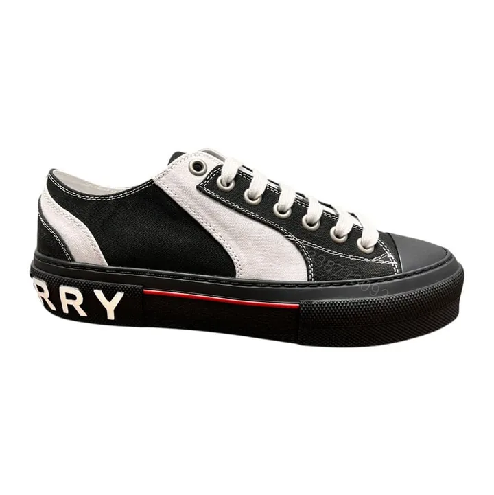 View 1 of BURBERRY CHECK COTTON SNEAKERS – BBR130
