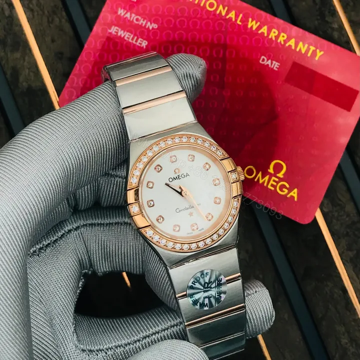 View 1 of Omega Constellation Quartz 27mm White Silver