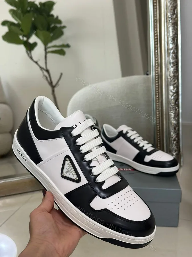 View 1 of Downtown perforated leather sneakers