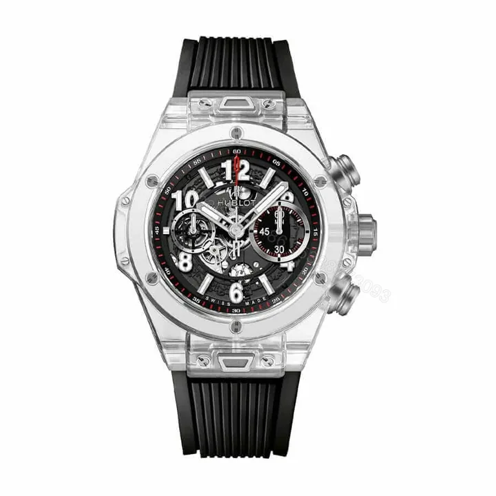 View 1 of Hublot Super Clone Sapphire Case Watch