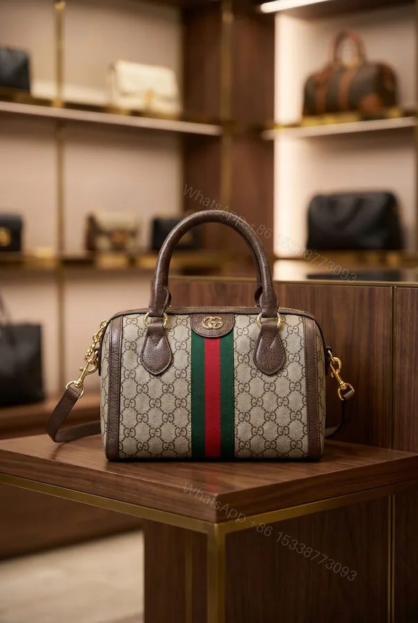View 1 of Gucci GG Ophidia Speedy Bag First Copy | AAA+ Replica Designer Bag