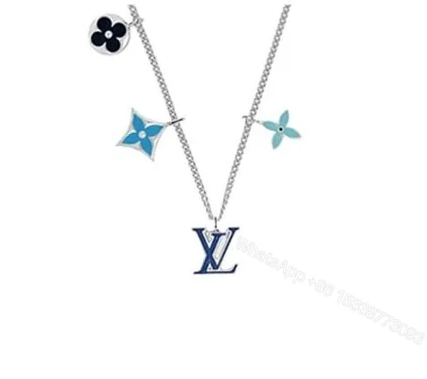 View 1 of LV INSTINCT ENAMELLED Necklace