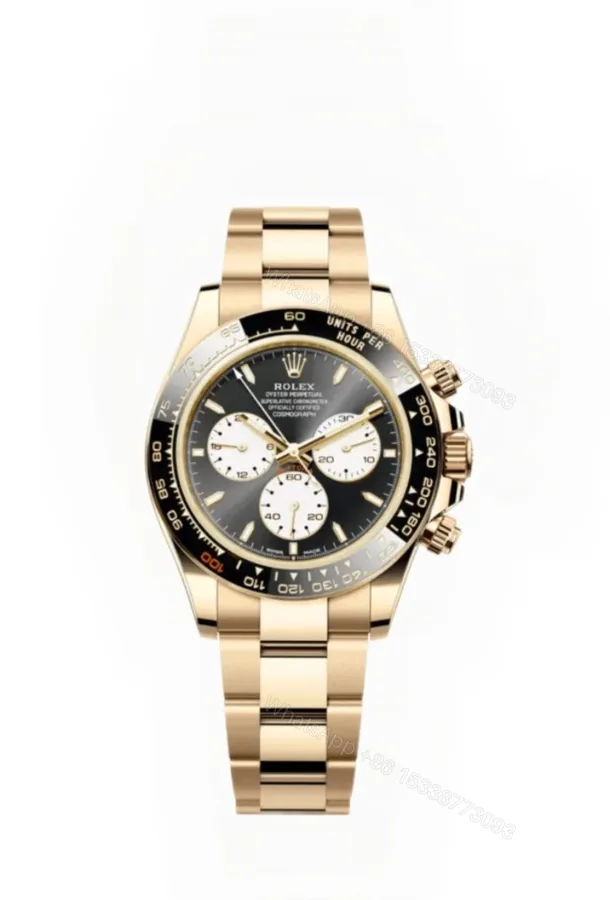 View 1 of Rolex Super Clone Daytona Le Mans 126528LN Gold 4132 Movement