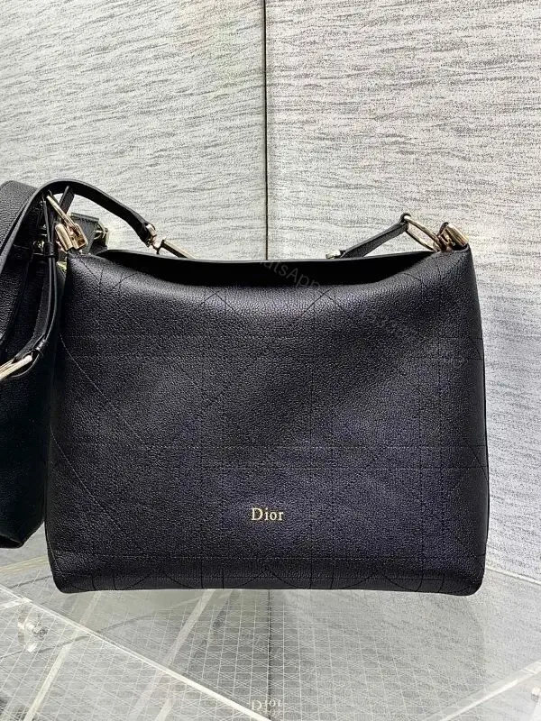 View 1 of Structured Luxe Leather Shoulder Bag with Subtle Accents