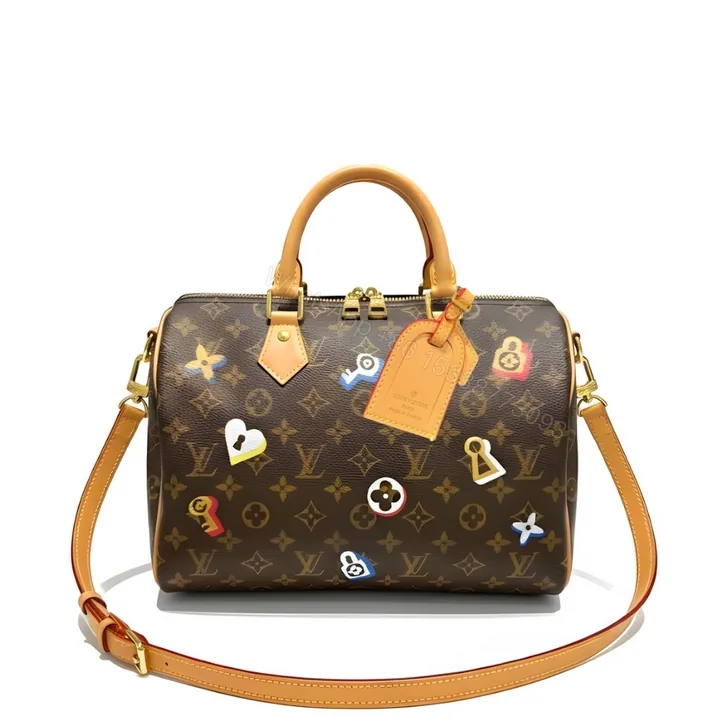 View 1 of Louis Vuitton Speedy Bandoulière 30 In Monogram Canvas Brown 30Cm