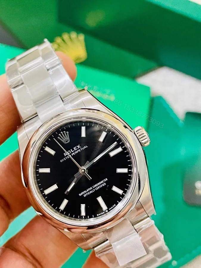 View 1 of EWF Factory 1:1 Rolex Oyster Perpetual 31mm 277200 Best Edition BLACK Dial