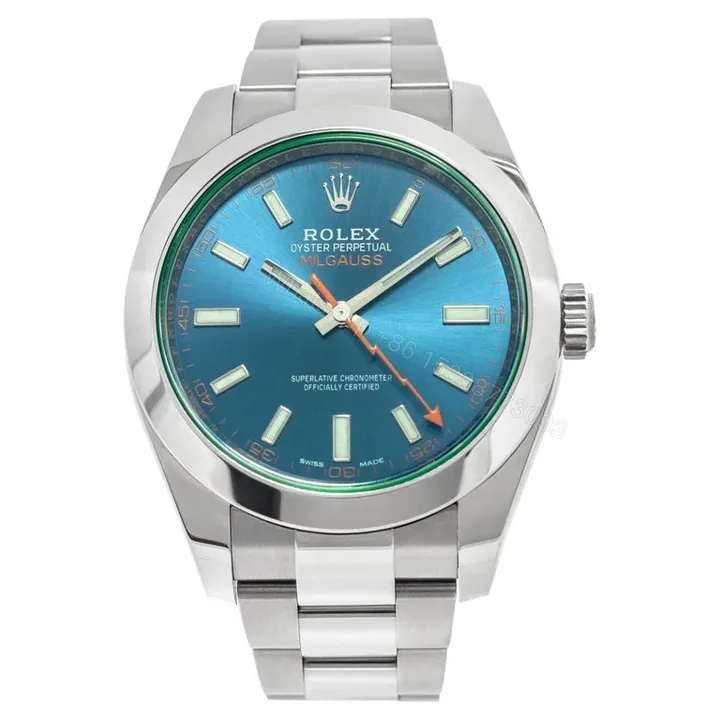 View 1 of Superclone Rolex Milgauss Blue Dial 116400GV