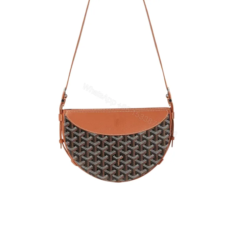 View 1 of GOYARD HIRONDELLE BAG BLACK AND TAN 24CM HIRONDPMLTY01CL03P