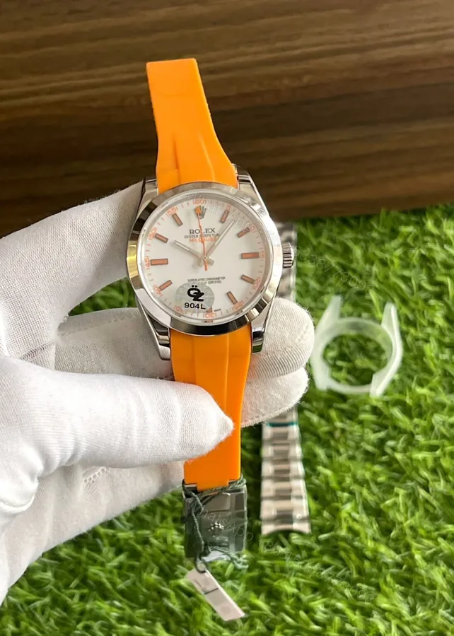 View 1 of Rolex Oyster Perpetual Milgauss White 40MM Automatic