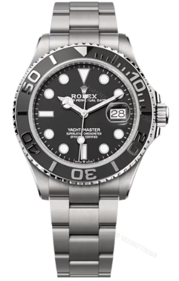 View 1 of Rolex Yacht-Master M226627-0001 1:1 Replica 42MM Titanium 3235 Movement Super Clone Watch