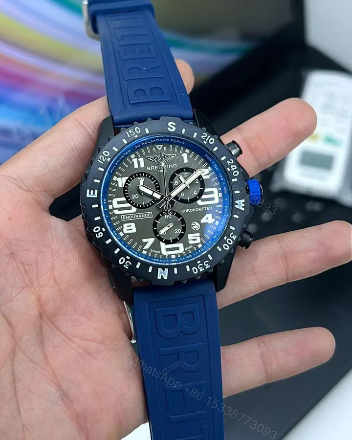 View 1 of Breitling Endurance Pro Midnight Blue Chronograph Quartz 44mm