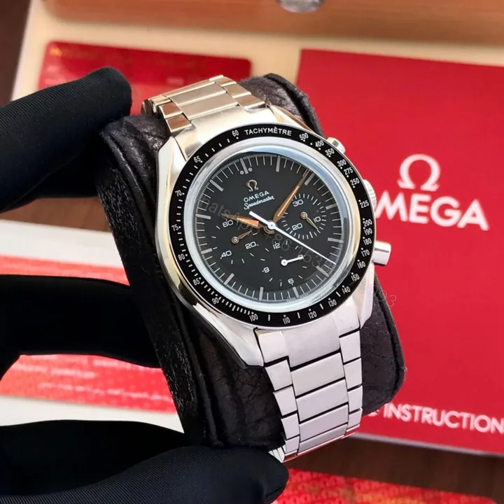 View 1 of Omega Seamaster Zurich Black Dial Chronograph 40mm Quartz