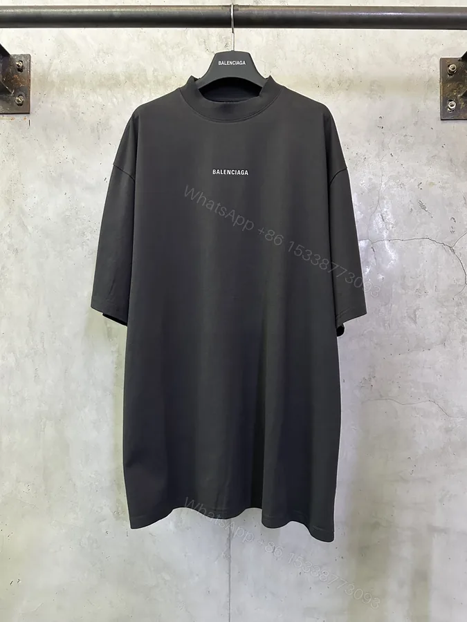 View 1 of Balenciaga A貨 男款極簡Logo短袖T恤 潮流休閒百搭款
