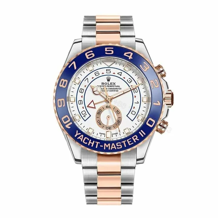 View 1 of Rolex Yacht-Master 116623 Super Clone : Two-Tone Yellow Rolesor 40mm Slate Dial