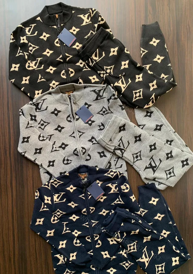 View 1 of FIRST COPY LOUIS VUITTON IMPORTED CORD SETS IN KNITTING