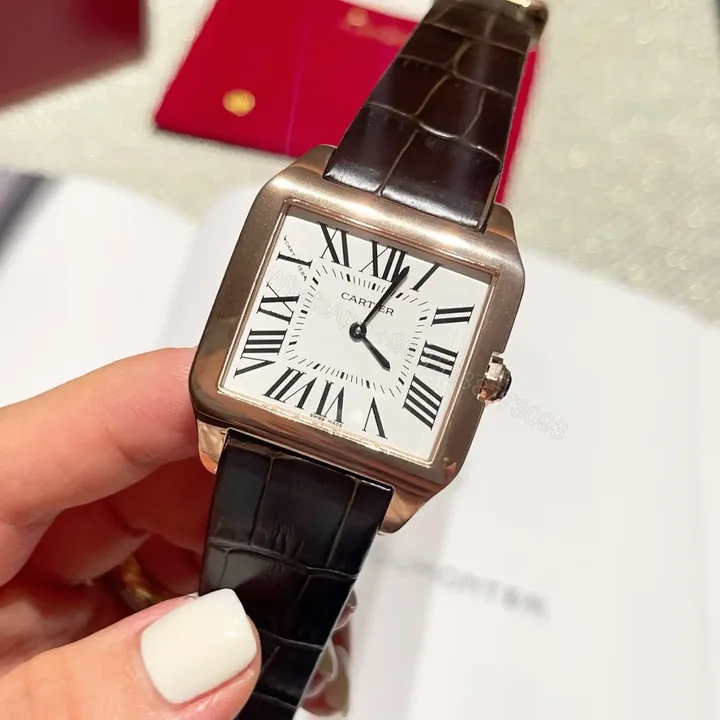 View 1 of Cartier Santos Dumont 34.6 Pink Gold W2006951