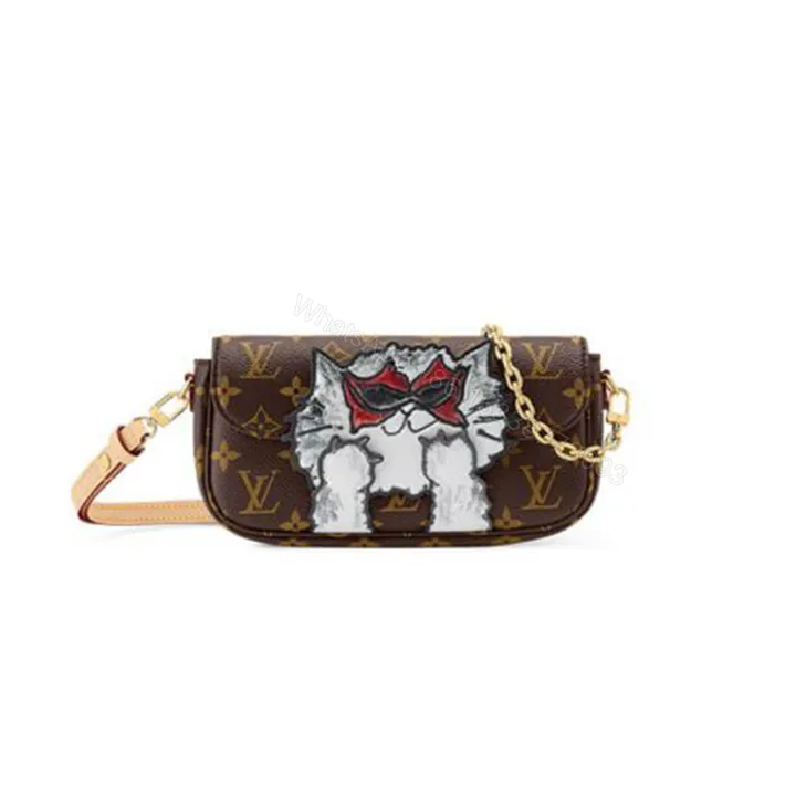 View 1 of LV Wallet On Chain Ivy(HIGH-END GRADE)