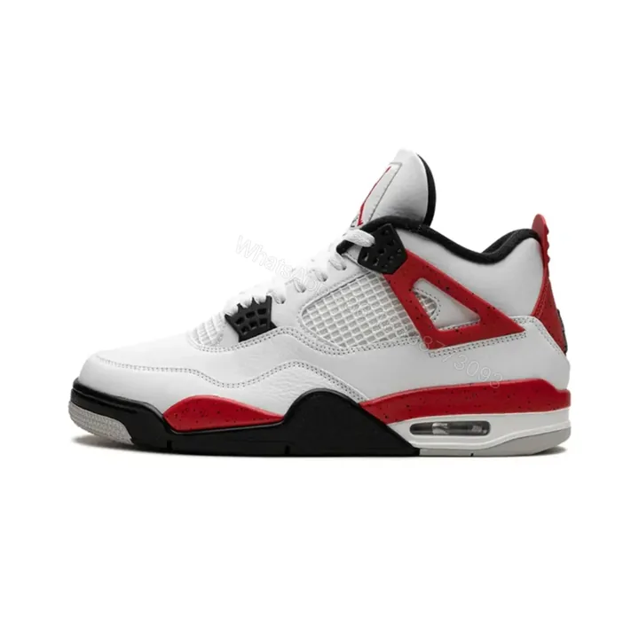 View 1 of Air Jordan 4 Retro Fire Red