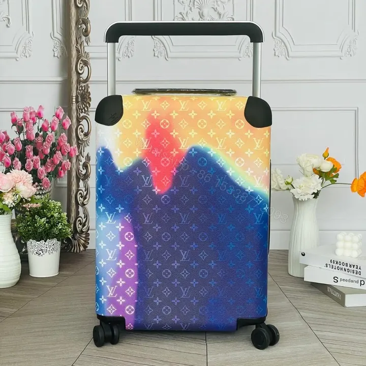 View 1 of Louis Vuitton Horizon 55 Multicolor Monogram Sunset canvas