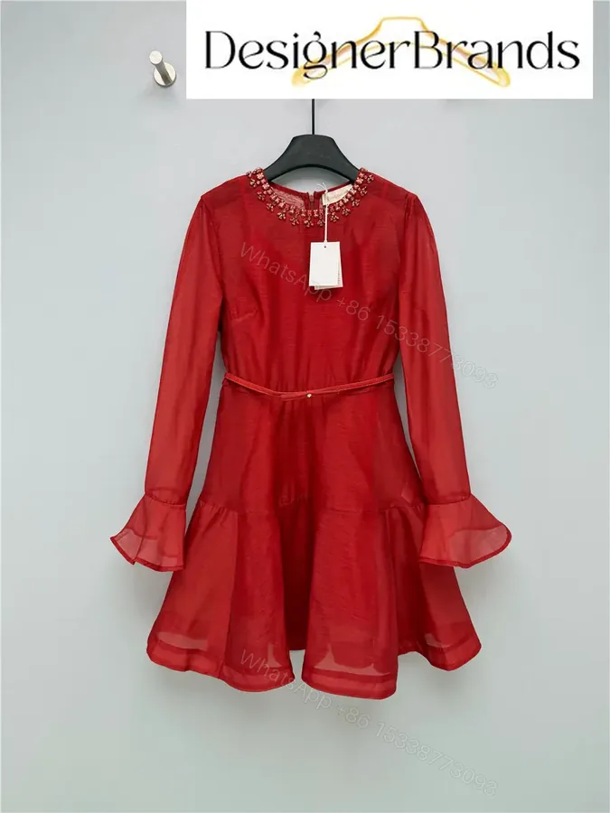 View 1 of Zimmermann Alchemy Peplum Mini Dress