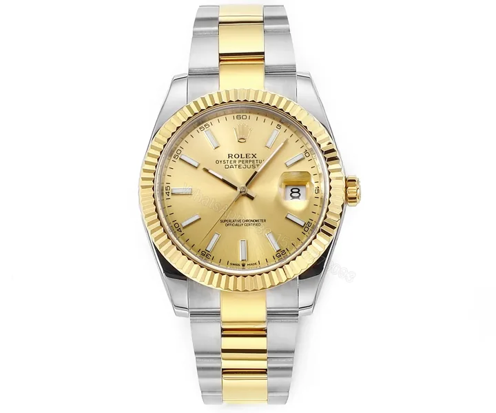 View 1 of C+ Factory Clean Factory DDF Classic Gold & Silver Watch 41mm