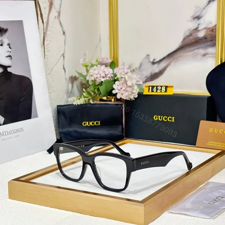 View 1 of Gucci Unisex Optical Frame Black