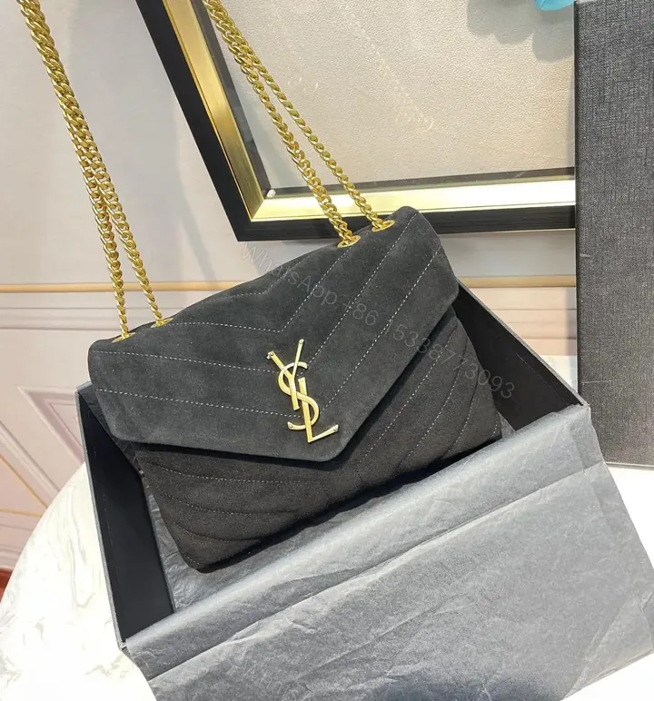 View 1 of Saint Laurent Loulou Small Shoulder Bag