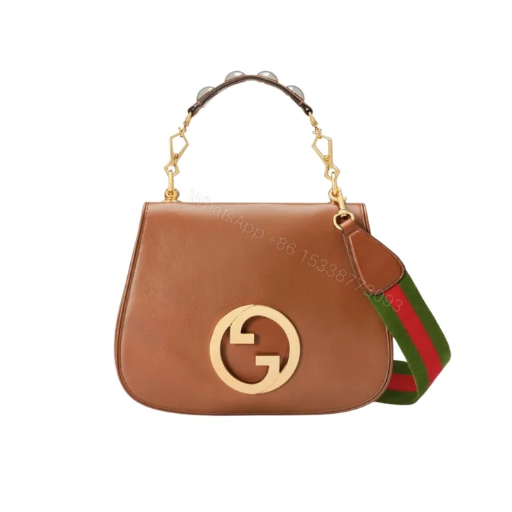 View 1 of Gucci Blondie Medium Top Handle Bag Brown 29Cm