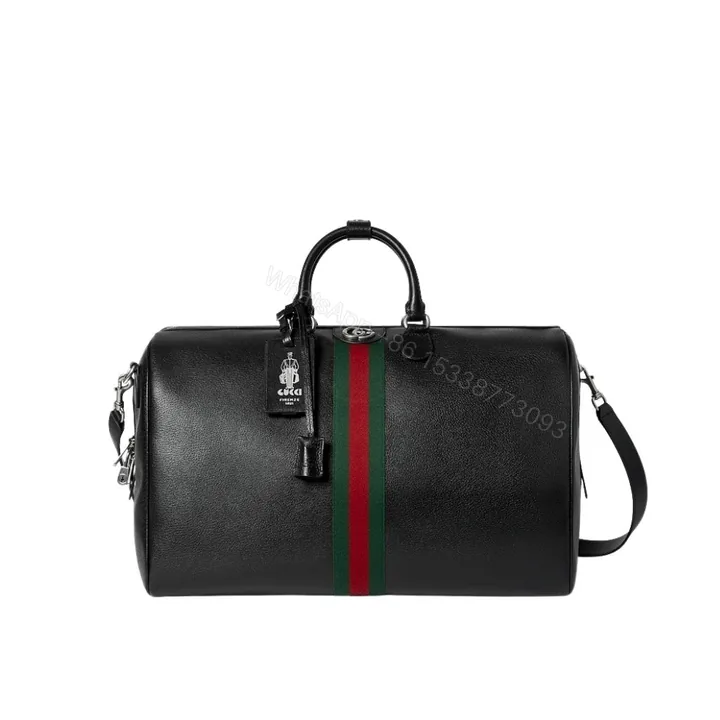 View 1 of Gucci Web Trademark Medium Duffle Bag Black 44Cm