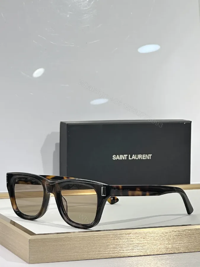 View 1 of Tortoiseshell Acetate Sunglasses with Subtle Branding