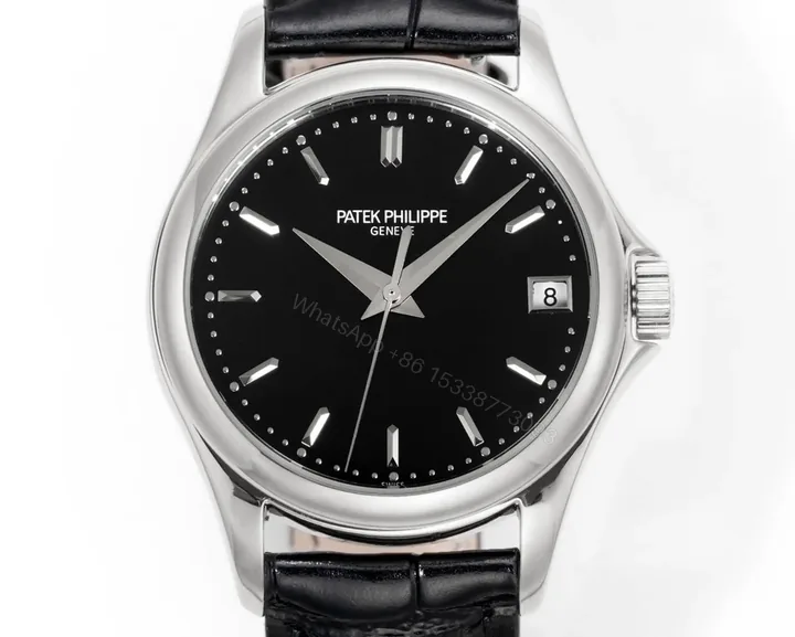View 1 of Patek Philippe Calatrava 5227 White Gold Black Dial 5227G-010