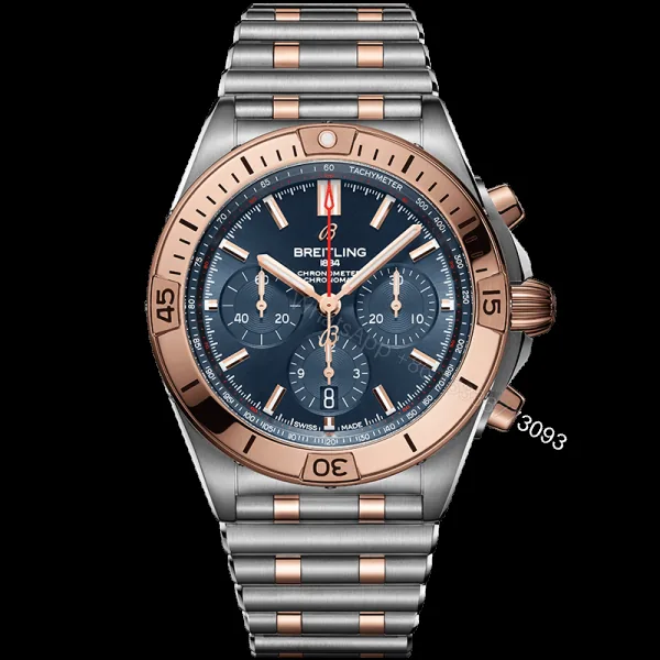 View 1 of Breitling Chronomat B01 Chronograph 42 Rose Gold