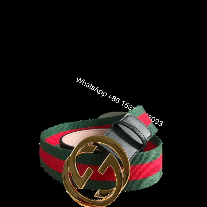 View 1 of GUCCI’S WEB BELT WITH G BUCKLE GREEN 4CM