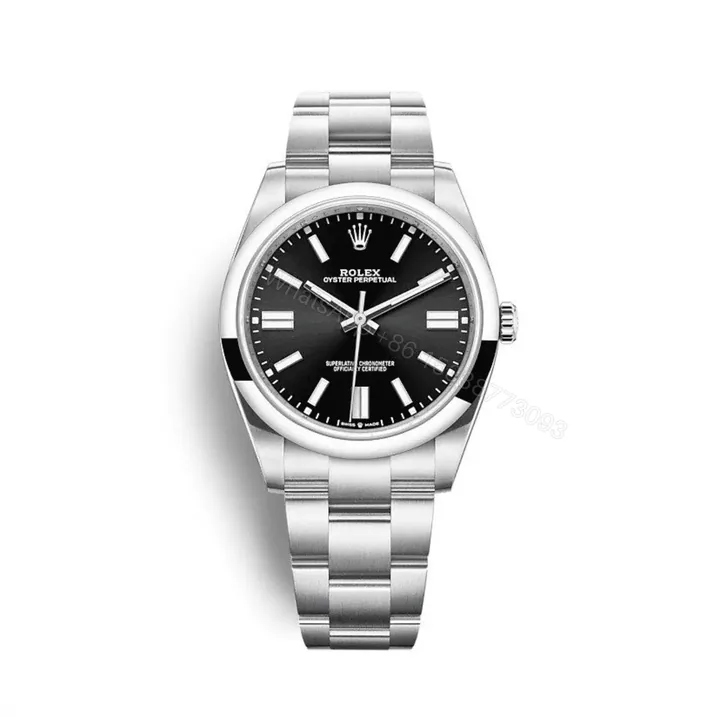 View 1 of Rolex Oyster Perpetual 41mm Black Replica