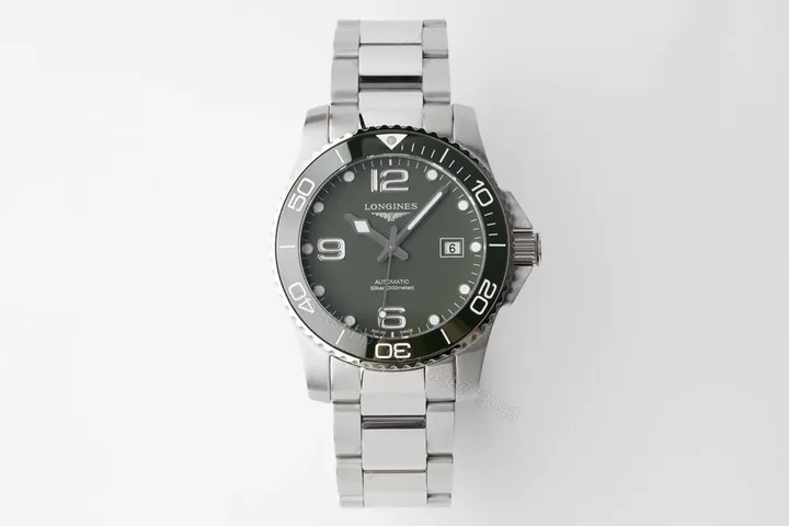View 1 of Longines Conquest Green Dial Automatic Stainless Steel Watch
