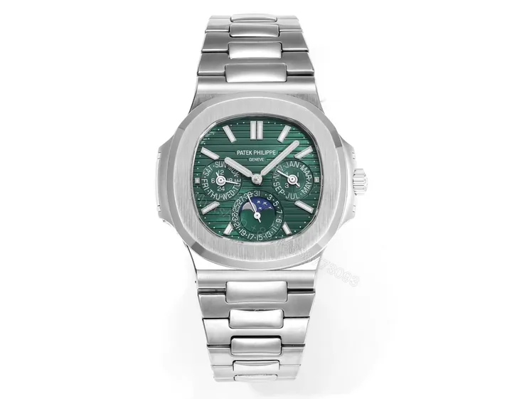 View 1 of Patek Philippe Green Nautilus Watch