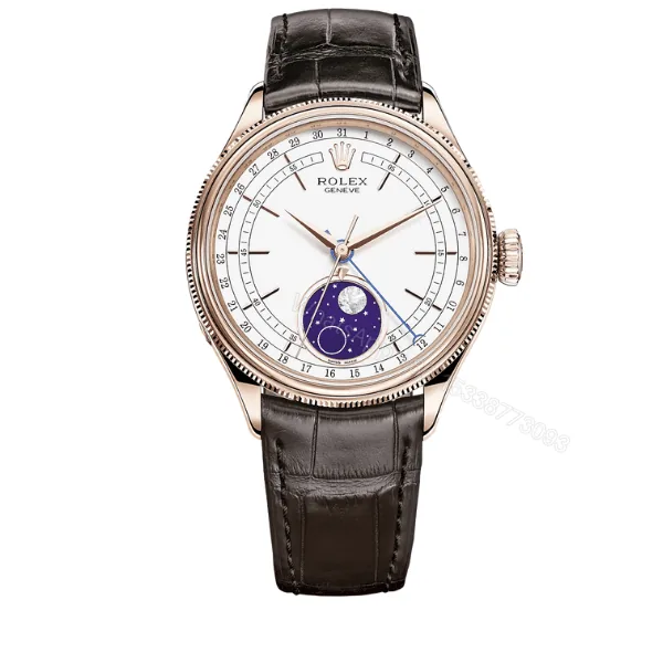 View 1 of Rolex Cellini Moonphase White 39Mm 50535