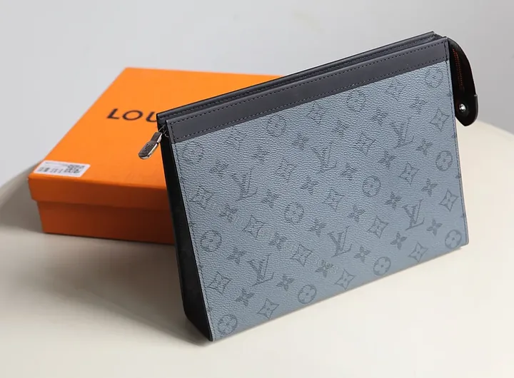 View 1 of Monogram Canvas Zip Pouch: Compact Luxury Organizer