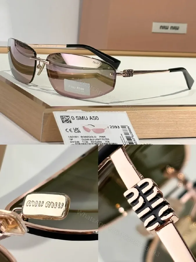 View 1 of Rose-Gold Rose Gold Sunglasses Modern Luxury UV Protection