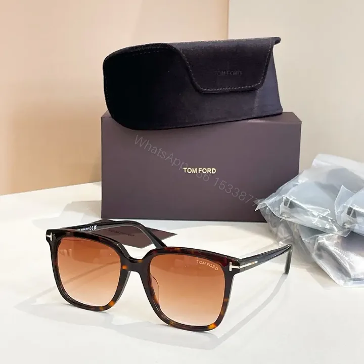 View 1 of Tortoiseshell Gradient Sunglasses with Subtle Gold Detailing